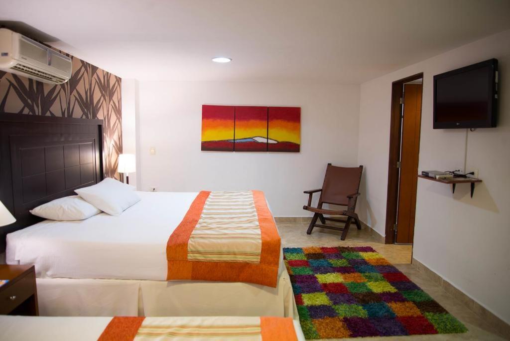 Hotel San Antonio Del Cerro Cerritos Exteriör bild